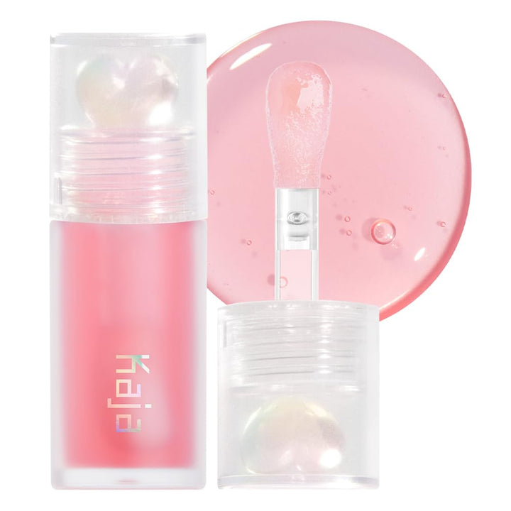 Kaja Juicy Glass Lip Oil, Rose Hip Spritz, 4 ml