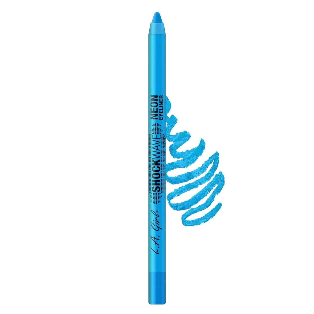 L.A. Girl Shockwave Neon Eyeliner, Blackout, 0.04 oz