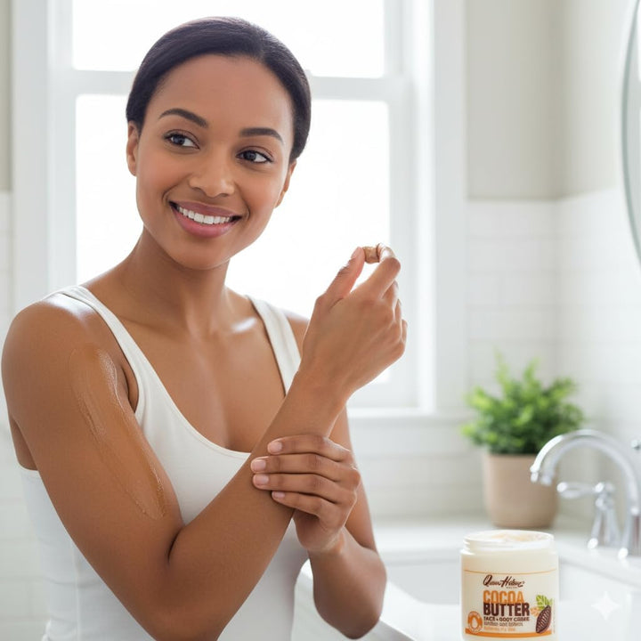 Queen Helene Cocoa Butter Face & Body Cream, 4.8 oz