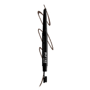 NYX Fill & Fluff Eyebrow Pomade Pencil, Brunette 06