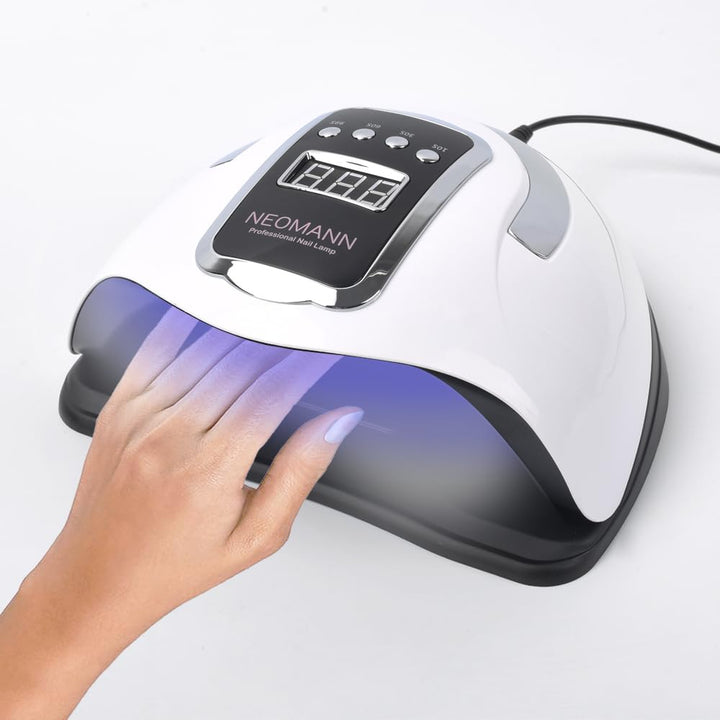 NEOMANN UV Gel Nail Lamp, 280 W, 66 Count