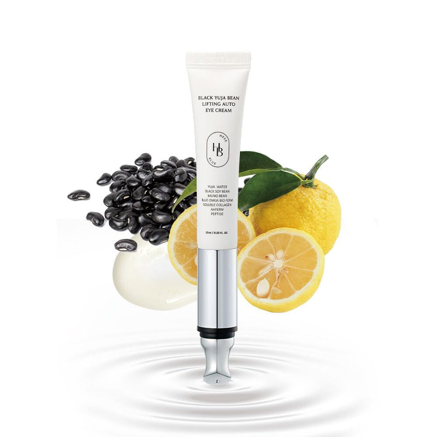 HEVEBLUE Black Yuja Bean Lifting Auto Eye Cream, 1 Count