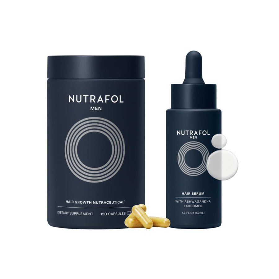 Nutrafol Men Hair Growth Supplement And Activator Duo, 1 Month Supply