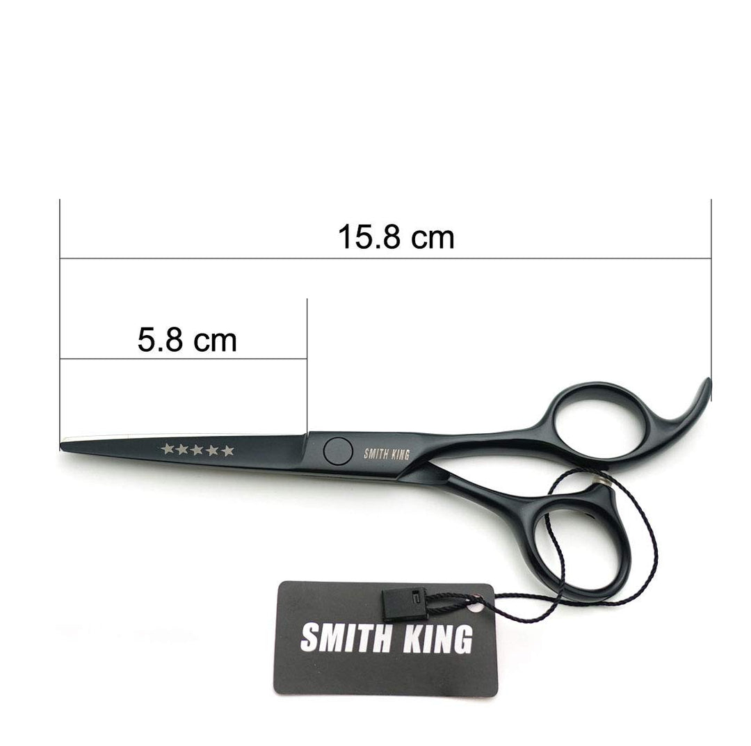 Smithking Hair Cutting Scissors Set, Black