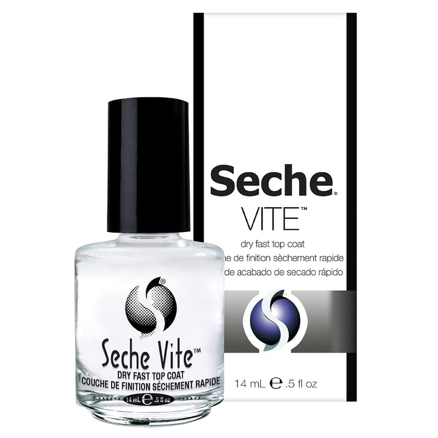 Seche Vite Dry Fast Top Coat, Clear, 0.5 fl oz