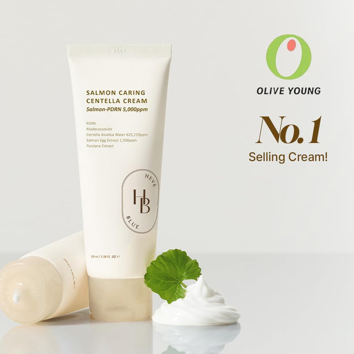 HEVEBLUE Salmon Caring Centella Cream