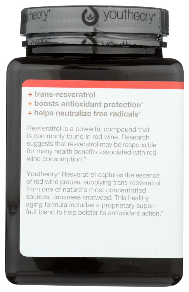 Youtheory Resveratrol SuperFruits, 290 Count