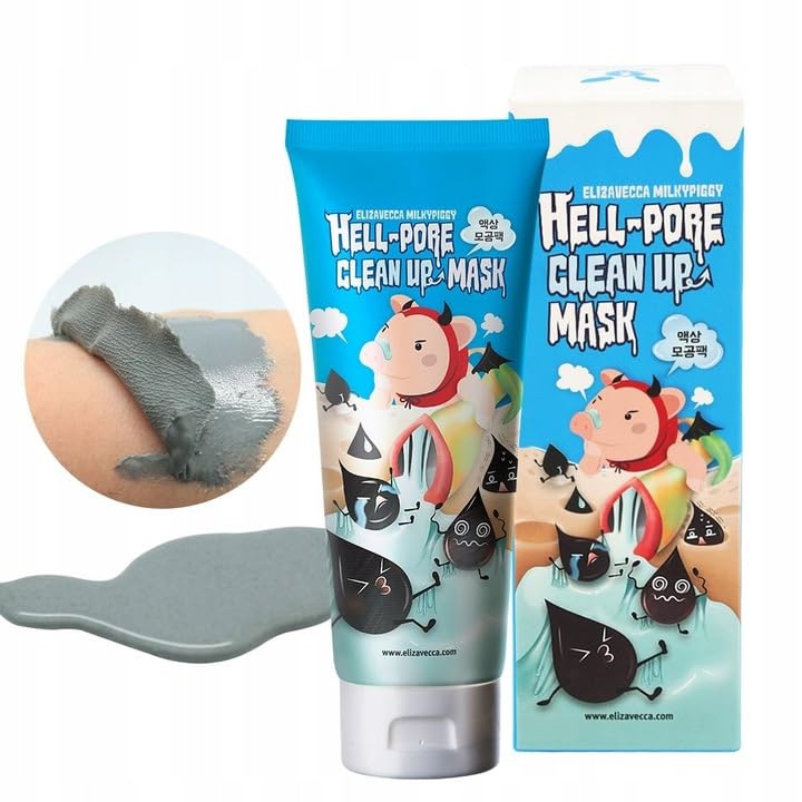 Elizavecca Hell-Pore Clean Up Mask, 3.38 fl oz