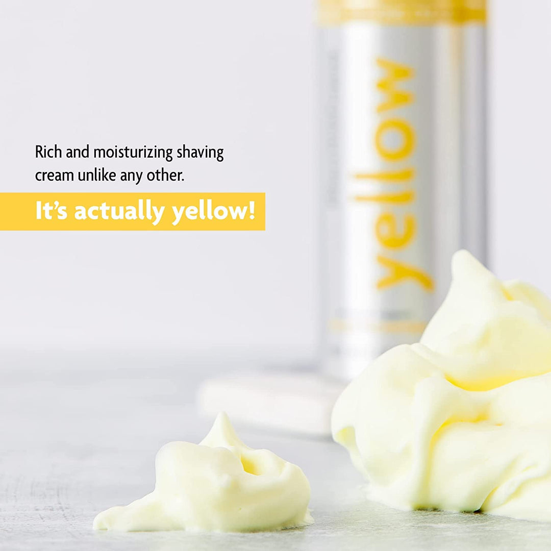 Pacific Shaving Company Yellow Shaving Cream, 7 oz
