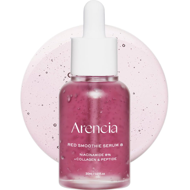 ARENCIA Red Collagen Peptide Smoothie Serum, 8% Niacinamide