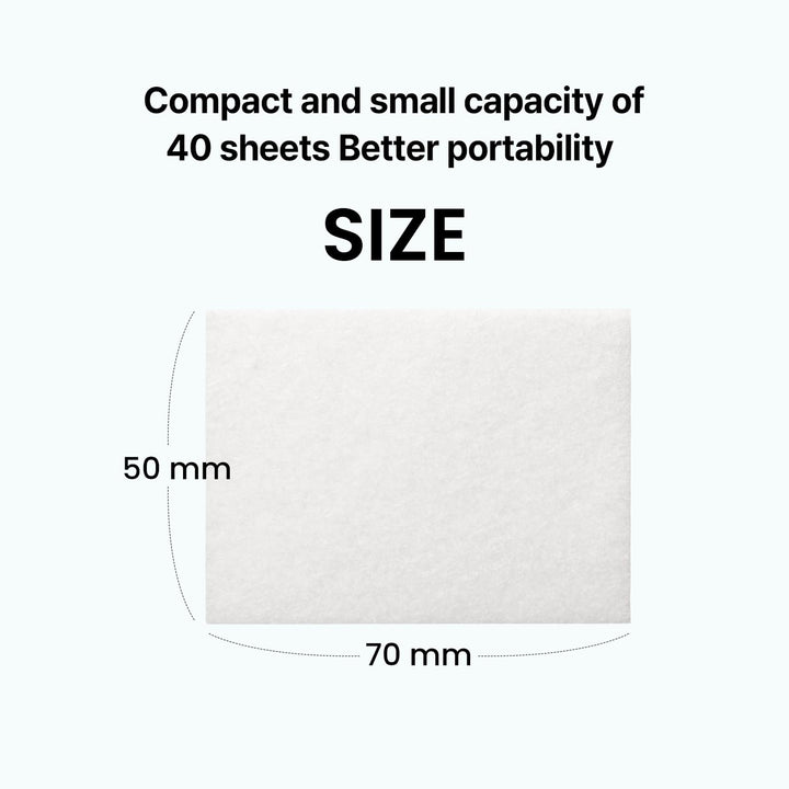 ilso Cotton Pad, 40 Count