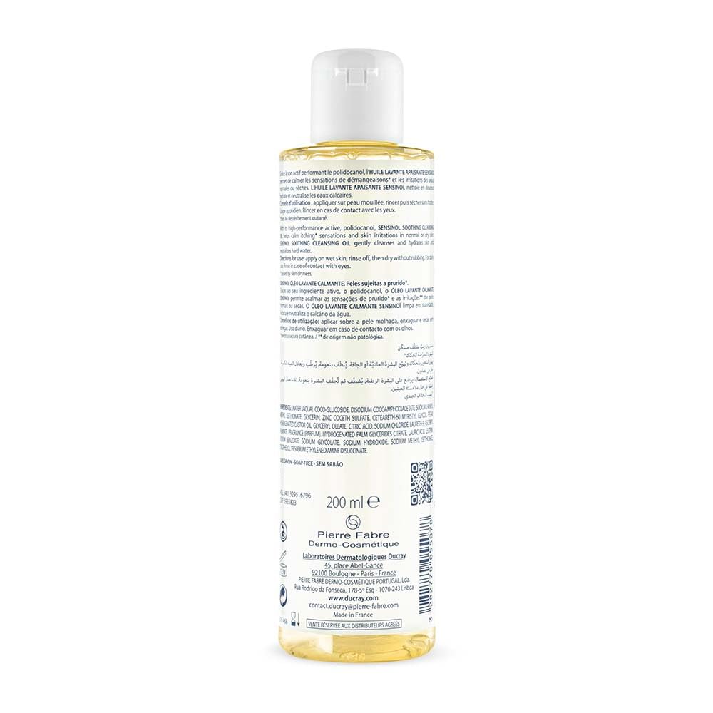 Ducray Sensinol Cleansing Oil, 200 ml