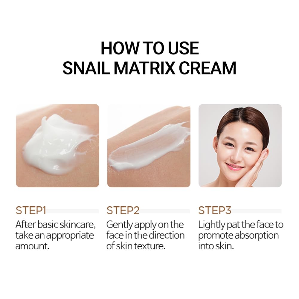 SCINIC Snail Matrix Cream, 1.69 fl oz
