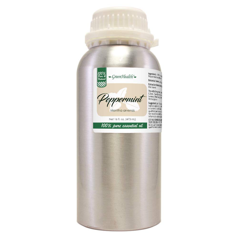 Greenals Peppermint Essential Oil, 16 fl oz