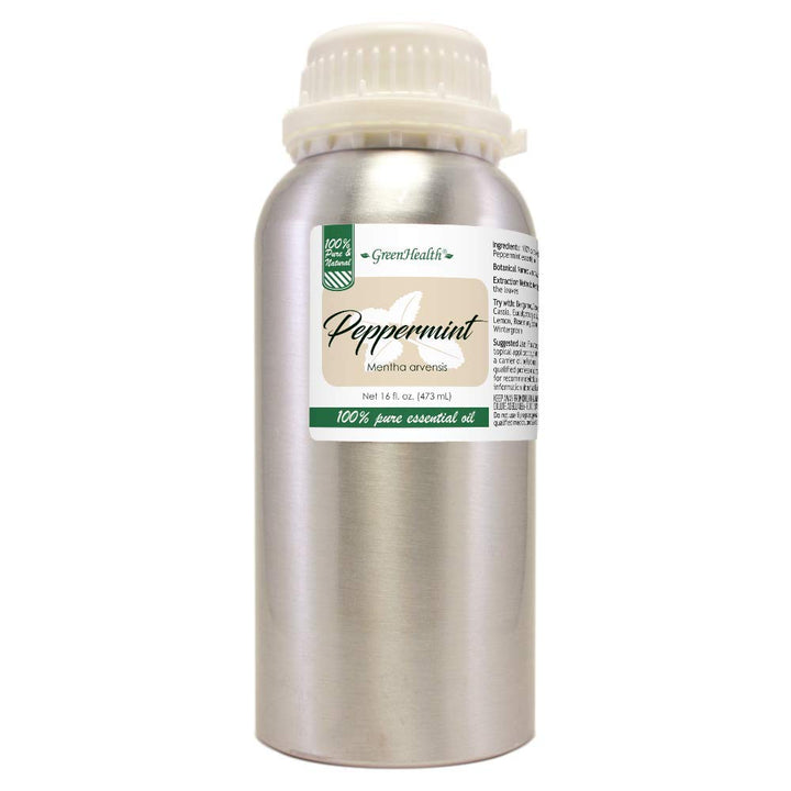 Greenals Peppermint Essential Oil, 16 fl oz