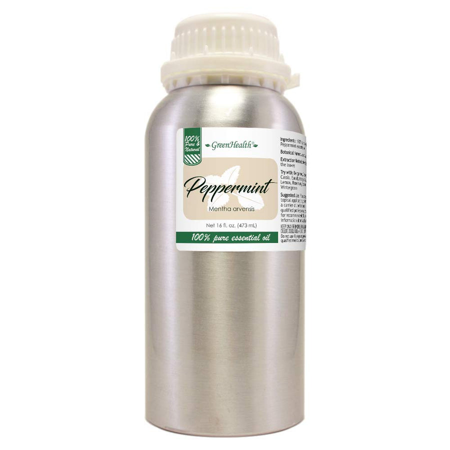 Greenals Peppermint Essential Oil, 16 fl oz