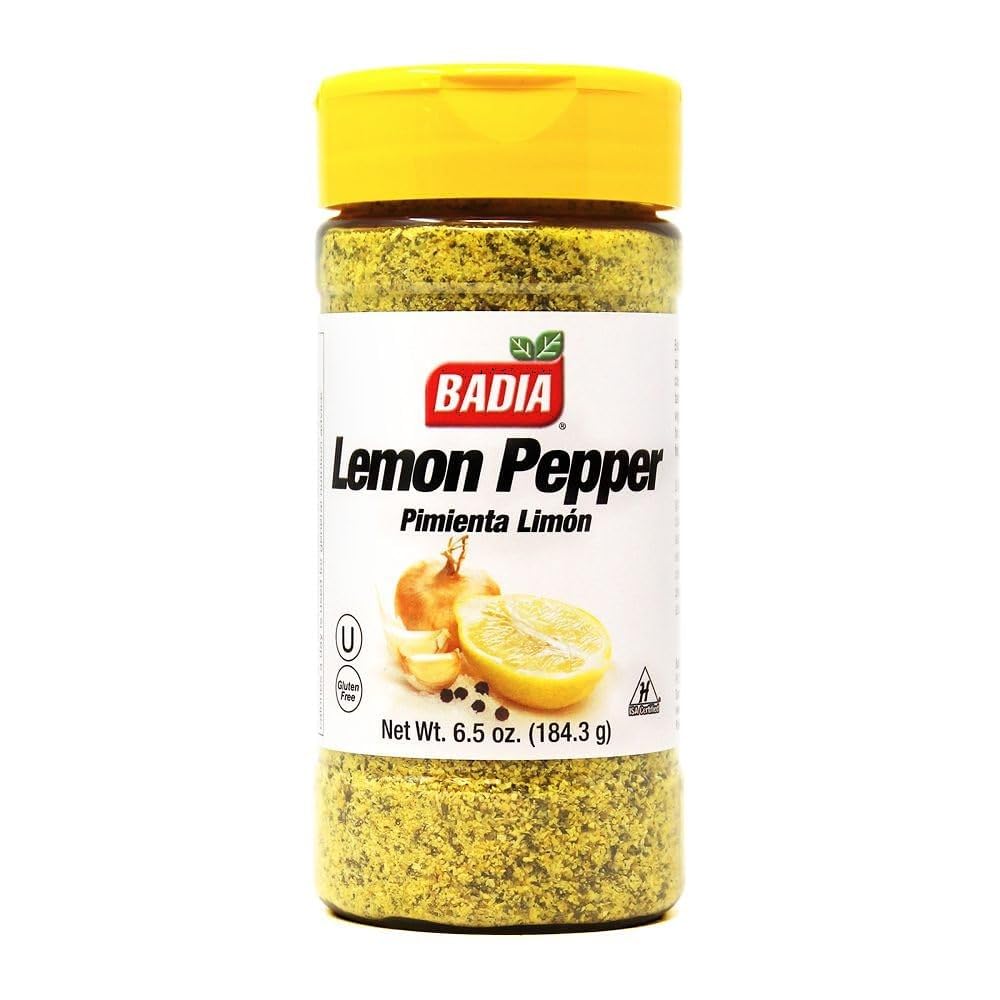 Badia Lemon Pepper Seasoning, 6.5 oz