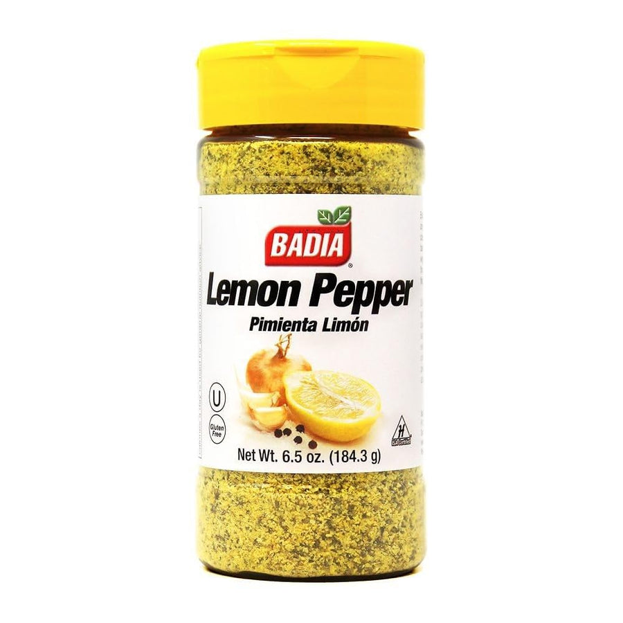 Badia Lemon Pepper Seasoning, 6.5 oz