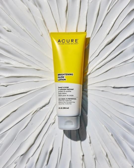 Acure Brightening Glow Lotion, Sweet Orange & Colloidal Oatmeal, 8 fl oz