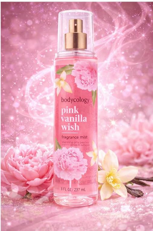 Bodycology Pink Vanilla Wish Fragrance Mist, 237 ml