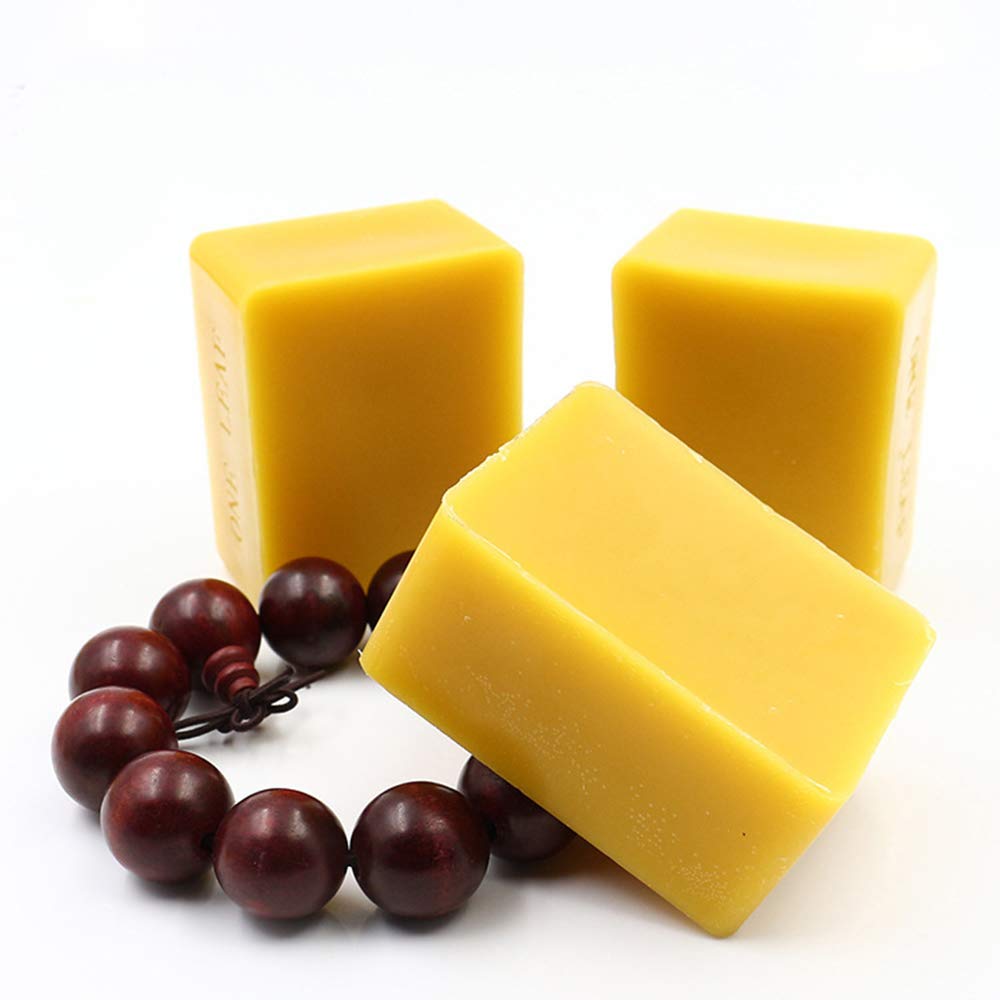 TooGet Pure Beeswax Blocks, Yellow, 14 oz