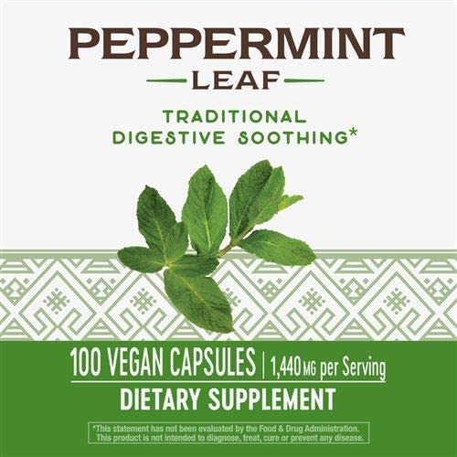 Nature's Way Peppermint Leaf, 100 Count