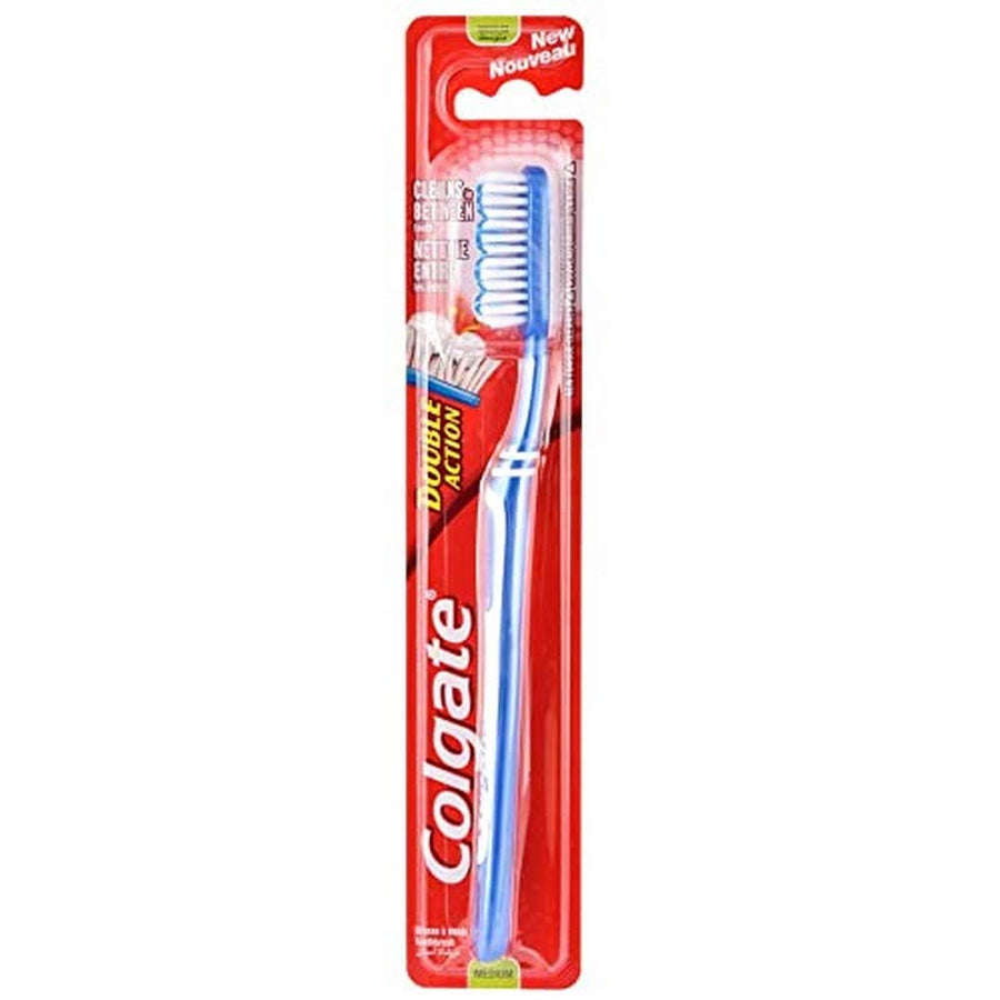 Colgate Double Action Toothbrush, Medium