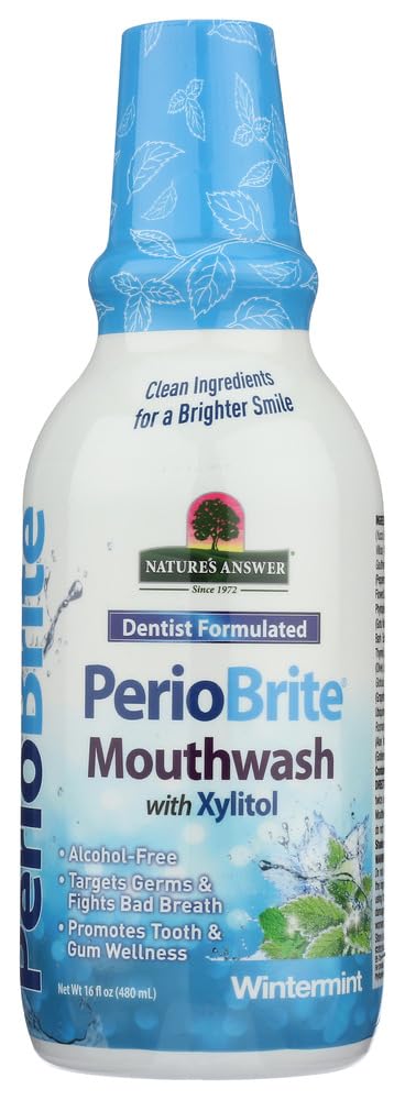Nature's Answer Periowash Wintermint Mouthwash