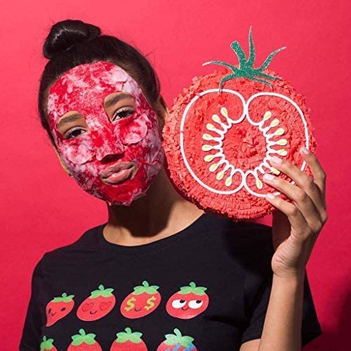 Yes To Tomatoes Acne Fighting Bubbling Face Mask, 0.67 fl oz