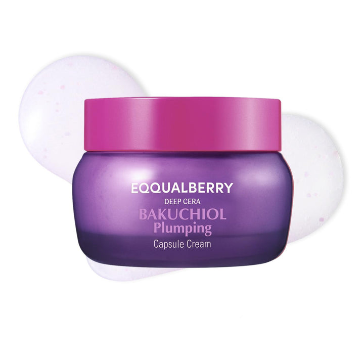 EQQUALBERRY Bakuchiol Plumping Capsule Cream, 50 ml