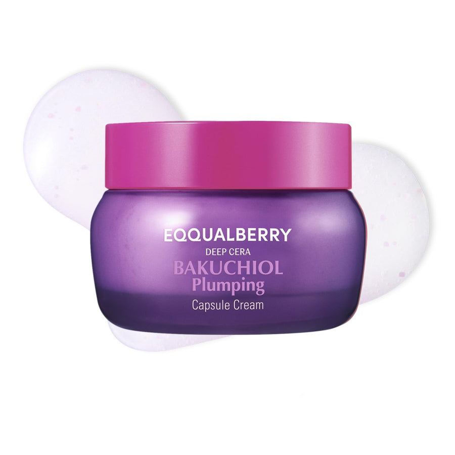 EQQUALBERRY Bakuchiol Plumping Capsule Cream, 50 ml