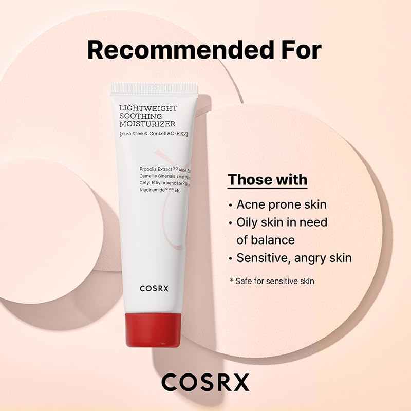 COSRX AC Collection Lightweight Soothing Moisturizer, 80 ml