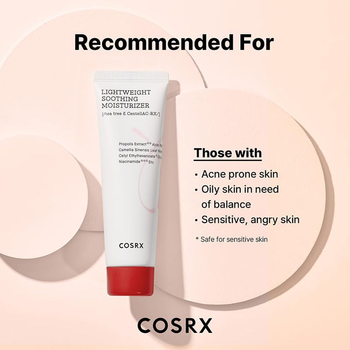 COSRX AC Collection Lightweight Soothing Moisturizer, 80 ml