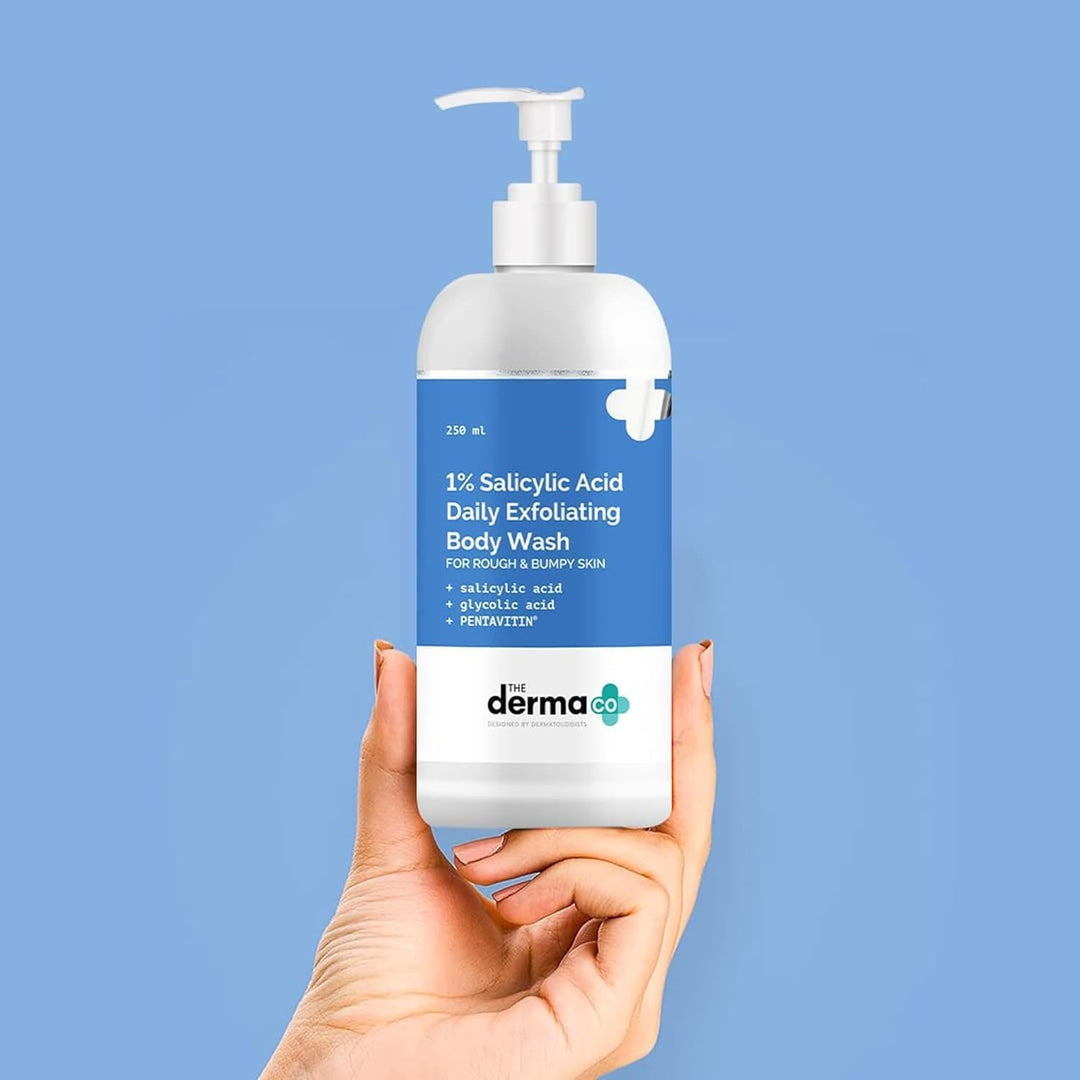 The Derma Co Exfoliating Body Wash, 250 ml