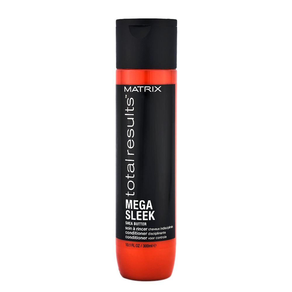 Matrix Total Results Mega Sleek Shea Butter Frizz Controlling Smoothing Conditioner, 300 ml