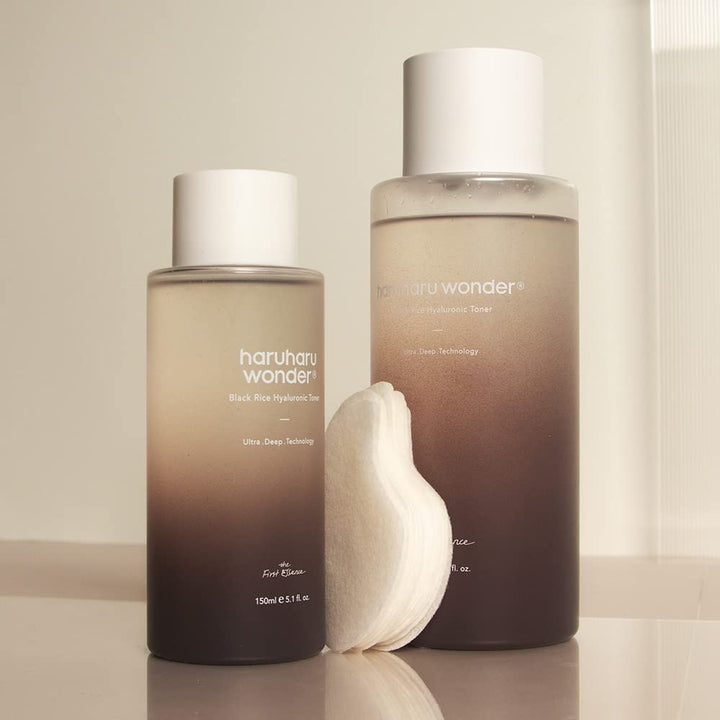 HARUHARU WONDER Black Rice Hyaluronic Toner, 300 ml