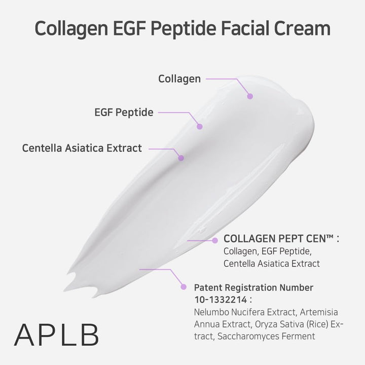 APLB Collagen EGF Peptide Facial Cream, 1.86 fl oz