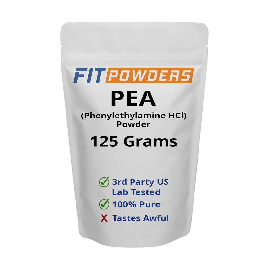 FitPowders Phenylethylamine HCL Pea Powder, 125 g