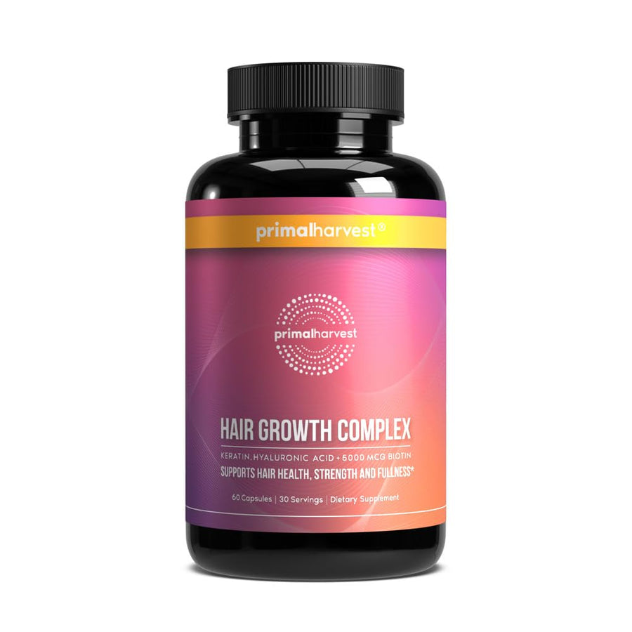 Primal Harvest Hair Growth Vitamins, 60 Count