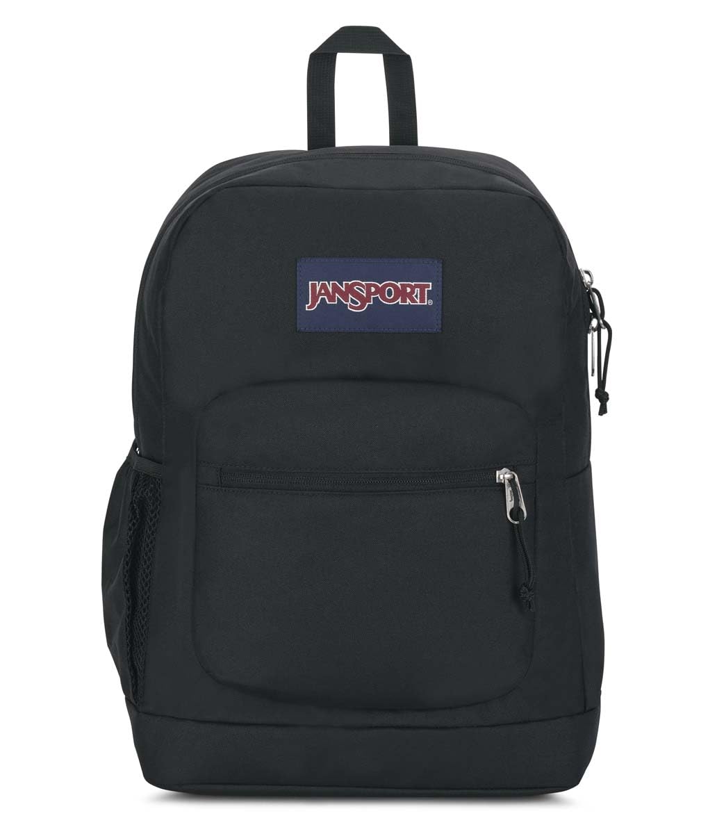 JanSport Cross Town Plus Backpack, Black, 26 l