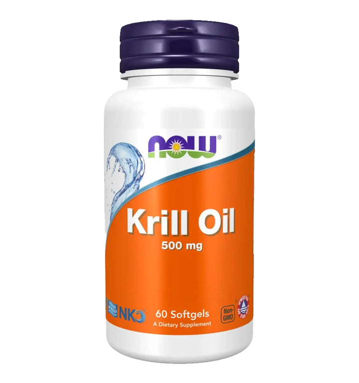Now Foods Krill Oil, 500 mg, 60 Count
