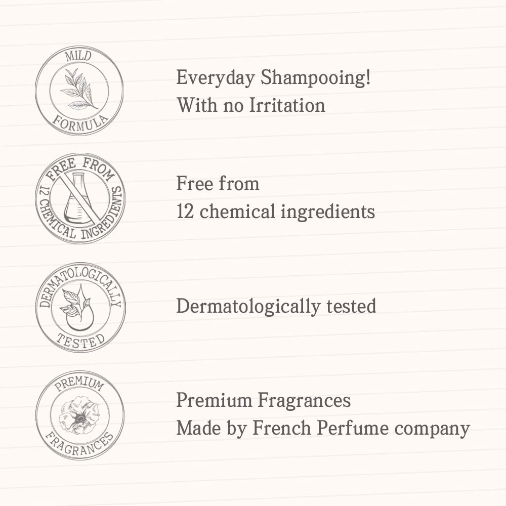 jmella Blooming Peony Shampoo, 33.8 fl oz