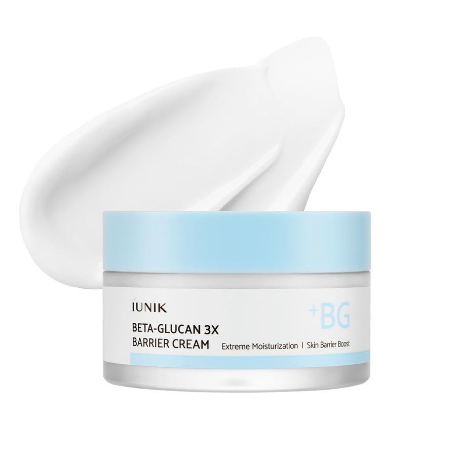 IUNIK Beta-Glucan 3X Barrier Cream, 1.69 fl oz