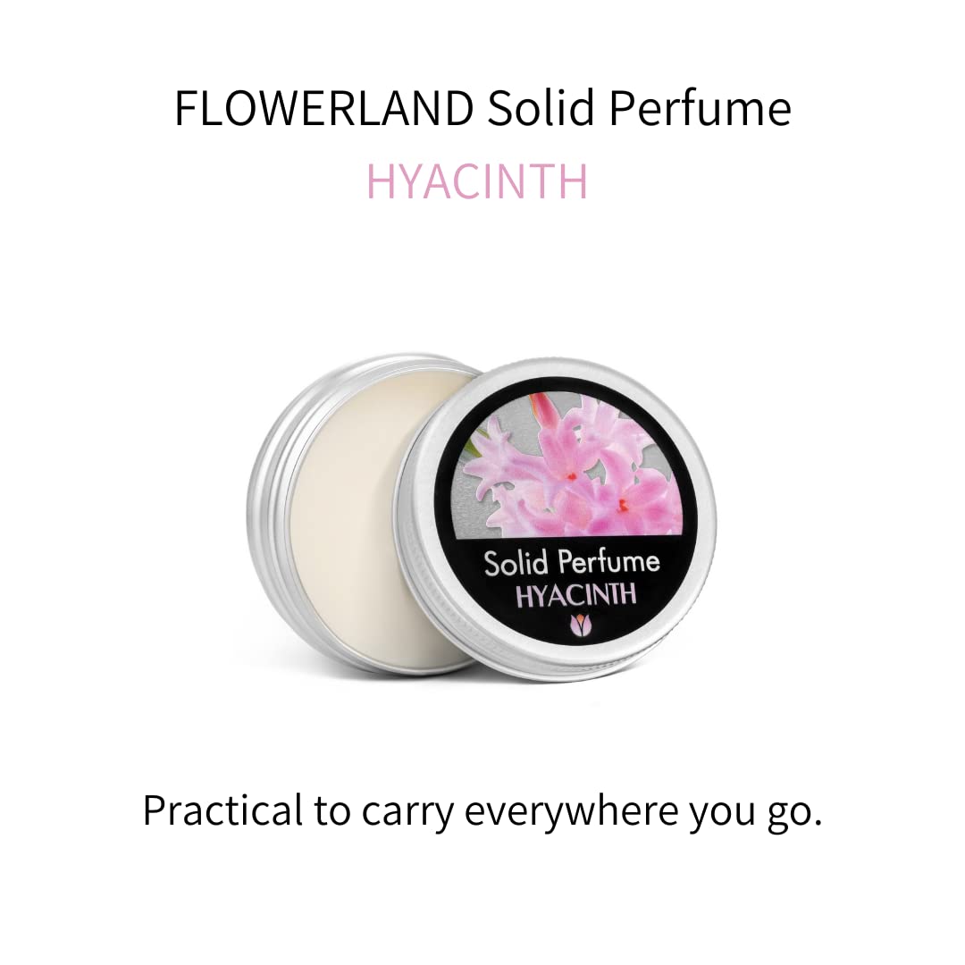 Flowerland Solid Perfume, Hyacinth, 30 ml