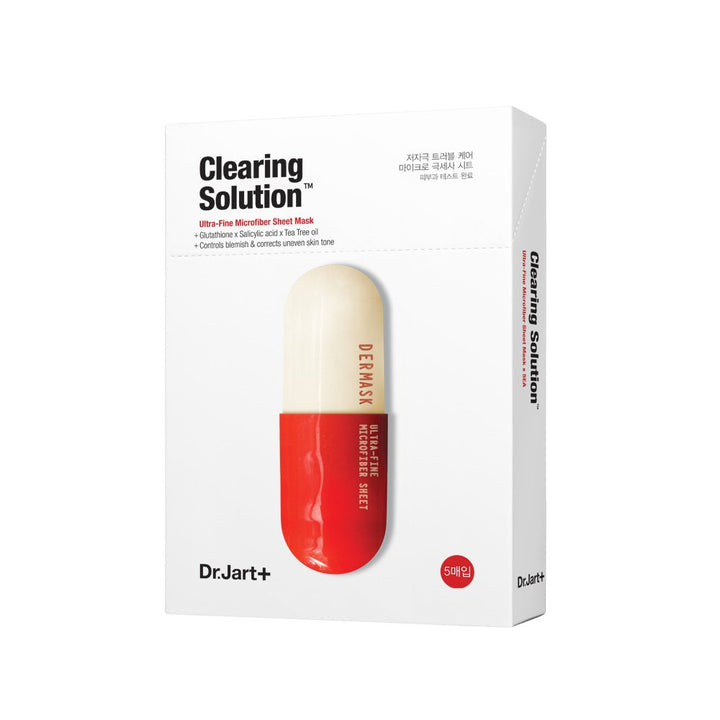 Dr.Jart+ Dermask Micro Jet Clearing Solution Mask Sheet, 5 Count