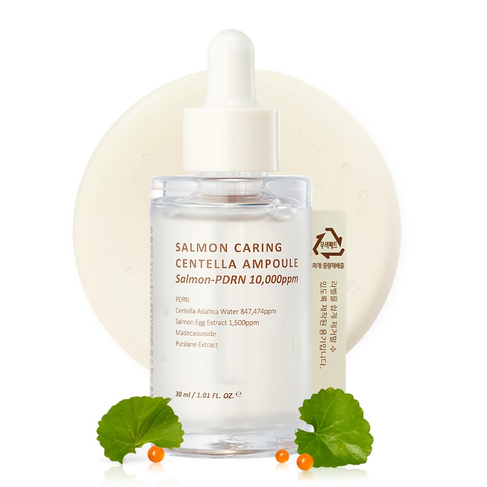 HEVEBLUE Salmon Caring Centella Ampoule, 1 Count