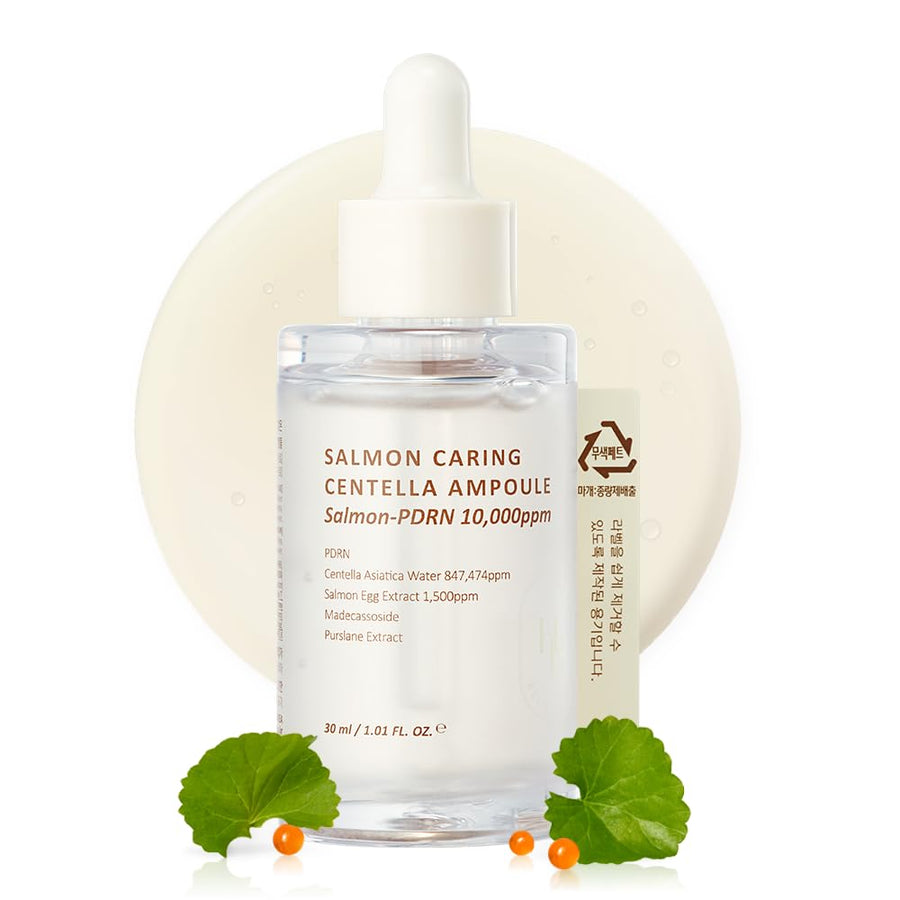 HEVEBLUE Salmon Caring Centella Ampoule, 1 Count