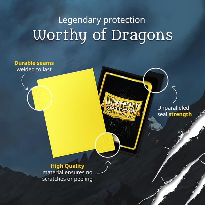 Dragon Shield Standard Size Card Sleeves, Midnight Blue, 100 Count