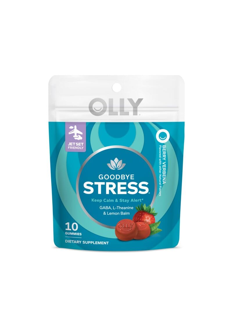 OLLY Goodbye Stress Supplement, Trial Size