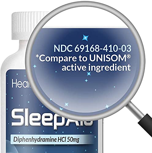HealthA2Z Sleep Aid Diphenhydramine Softgels, 50 mg, 250 Count